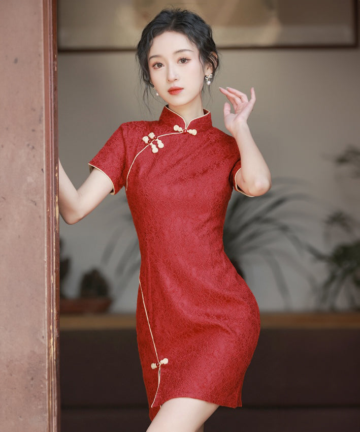 Scarlette Short Cheongsam