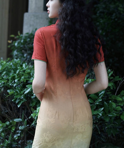 Rayna Ombre Maxi Cheongsam