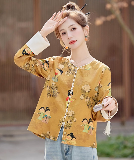 Rourou's Jacquard Cheongsam Jacket