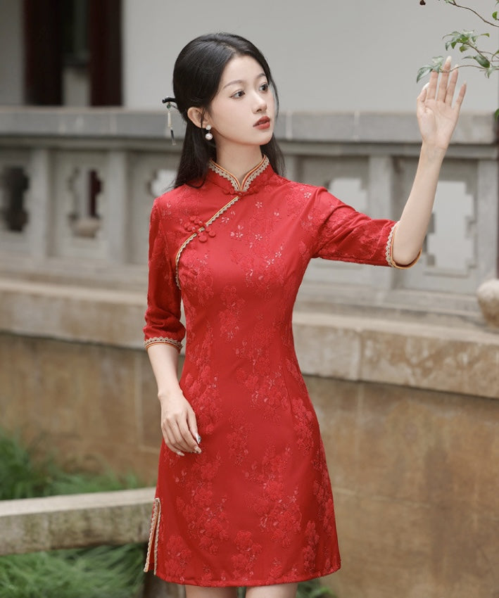 Little Red Cheongsam