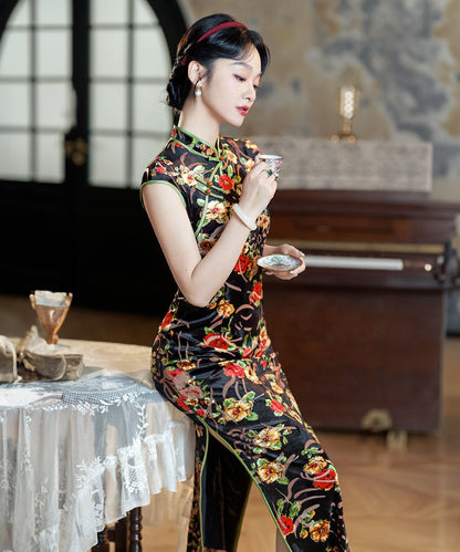 Feili Floral Cheongsam