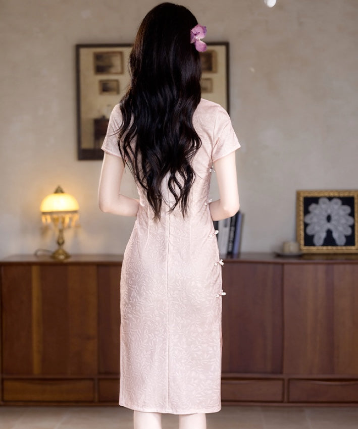 Baby Misty Pink Cheongsam