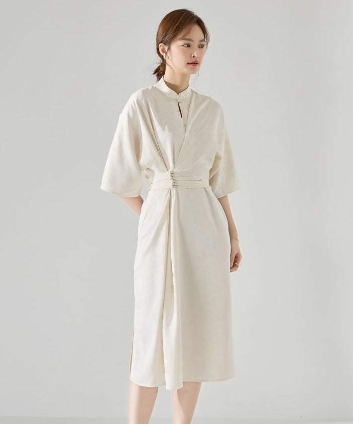 Marie-Lou Oversized Cheongsam Dress