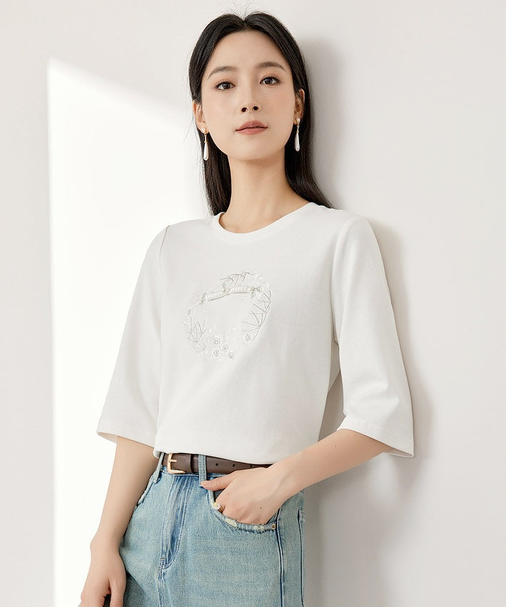 Missy Snowy Chinese Knot T-Shirt