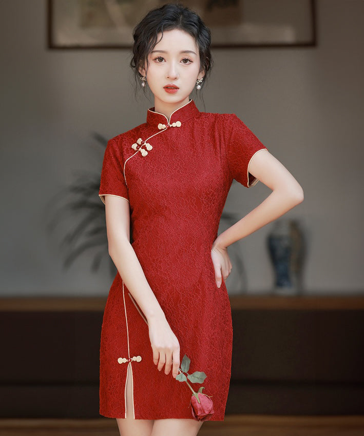 Scarlette Short Cheongsam