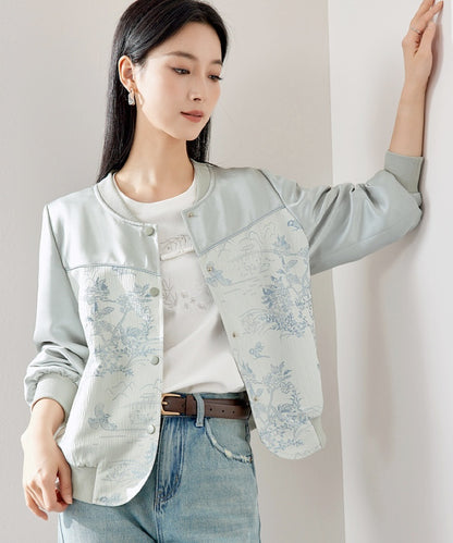 Shuya Oriental Print Jacket