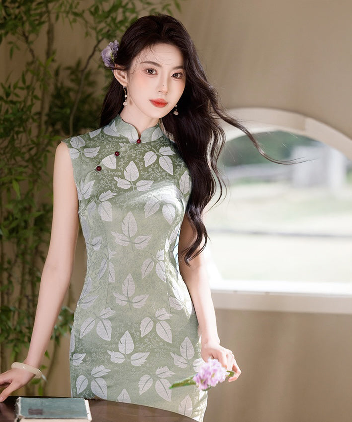 Grand Green Cheongsam