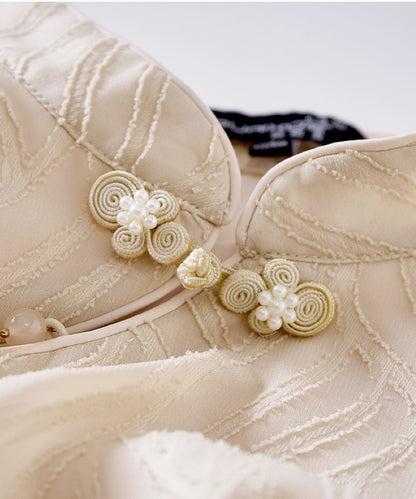 Missy Camellia Chiffon Cheongsam