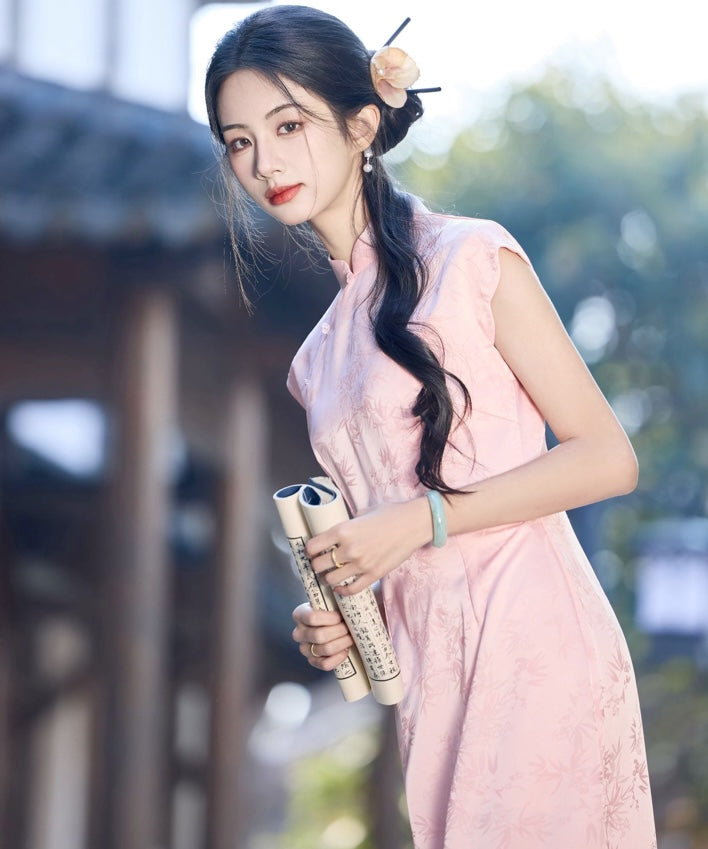 Keyan Scallop Cheongsam