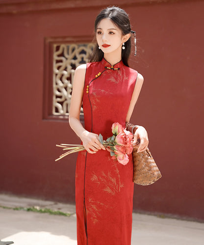 Darlene Red Maxi Cheongsam
