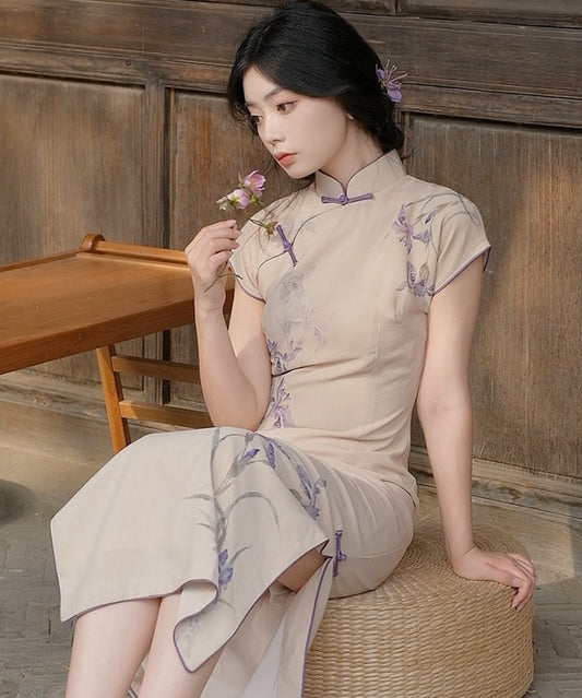 Dainty Maxi Cheongsam