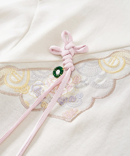 Oriental Touch Pastel Crew Neck T-Shirt