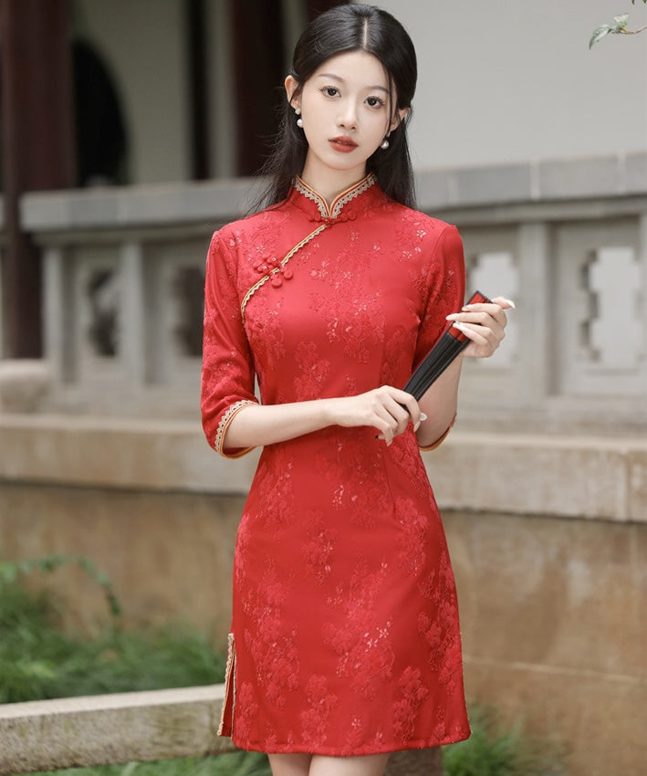 Little Red Cheongsam