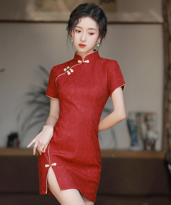 Scarlette Short Cheongsam