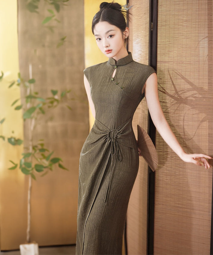 Yuri's Modern Maxi Cheongsam