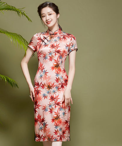 Maple Silk Cheongsam