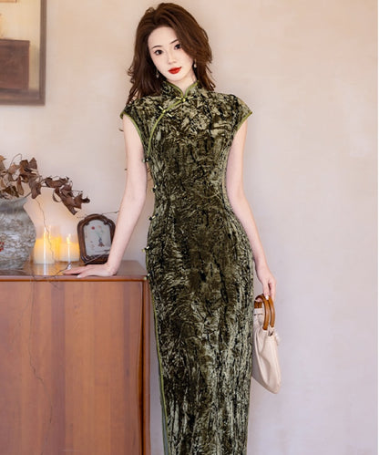Jasmine Olive Cheongsam