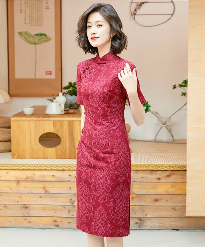 Sirui's Red Cheongsam