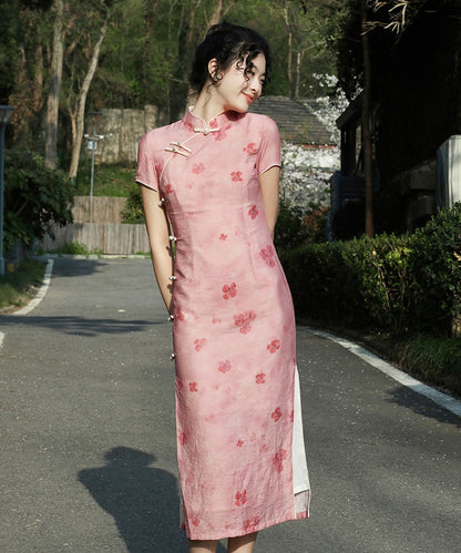 Ruby Sakura Maxi Cheongsam