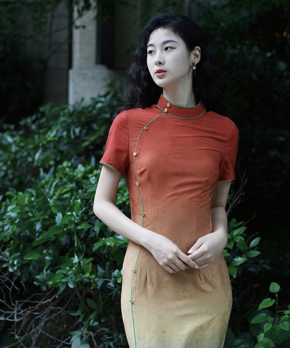 Rayna Ombre Maxi Cheongsam