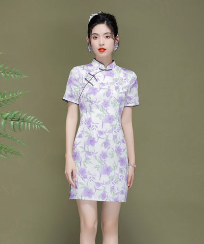 Lavender's Spring Cheongsam