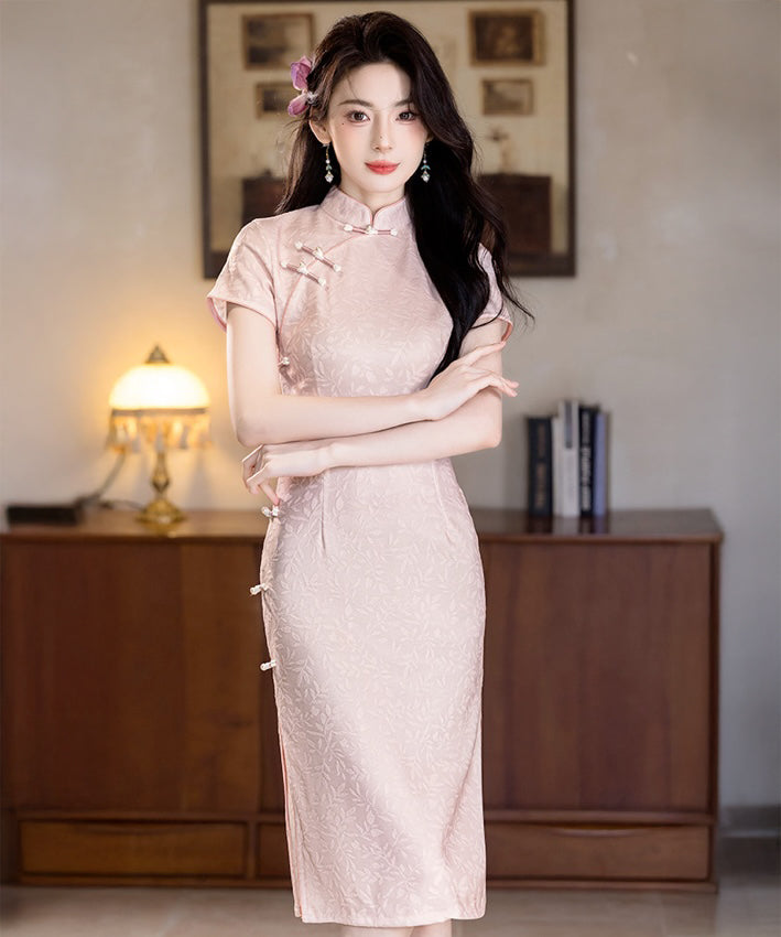 Baby Misty Pink Cheongsam