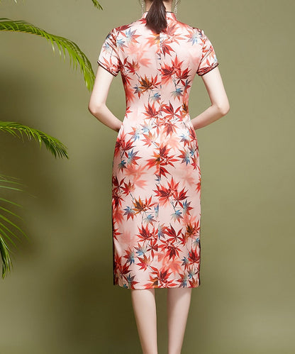 Maple Silk Cheongsam