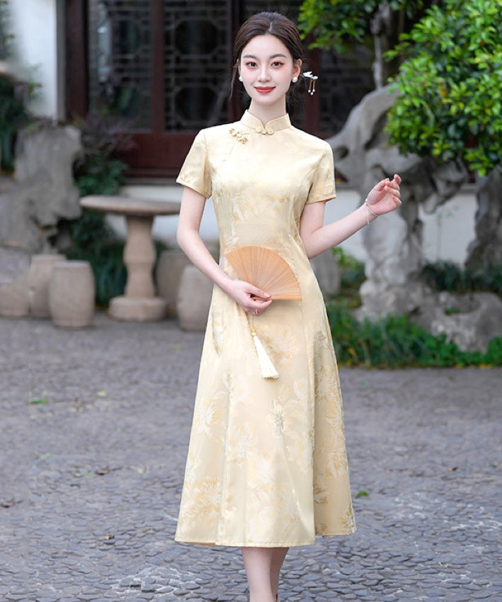 Yifei's Summer Flare Cheongsam