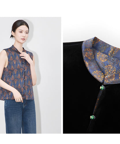 Jadie Reversable Oriental Vest Top