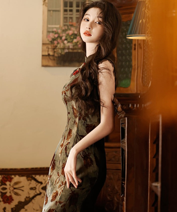 Lili Maxi Flare Cheongsam