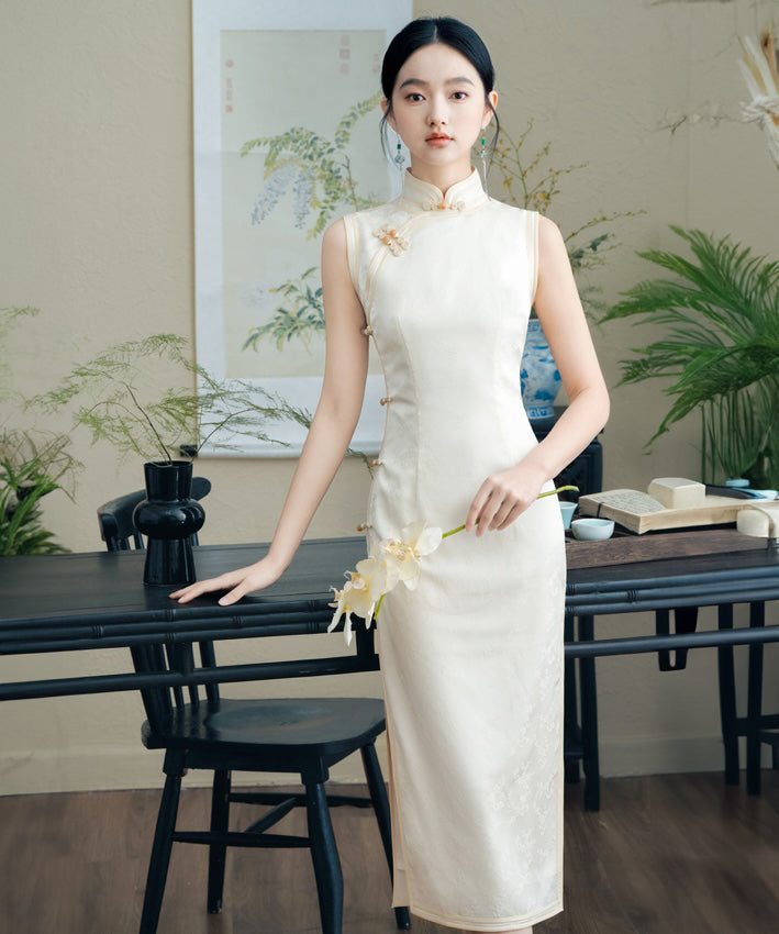 Camilla Maxi Sleeveless Cheongsam