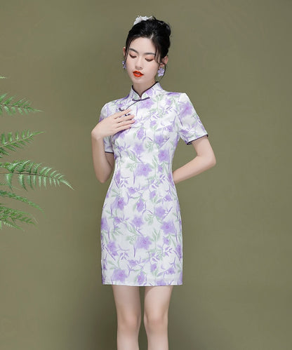 Lavender's Spring Cheongsam