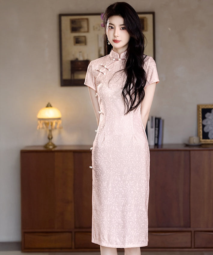 Baby Misty Pink Cheongsam