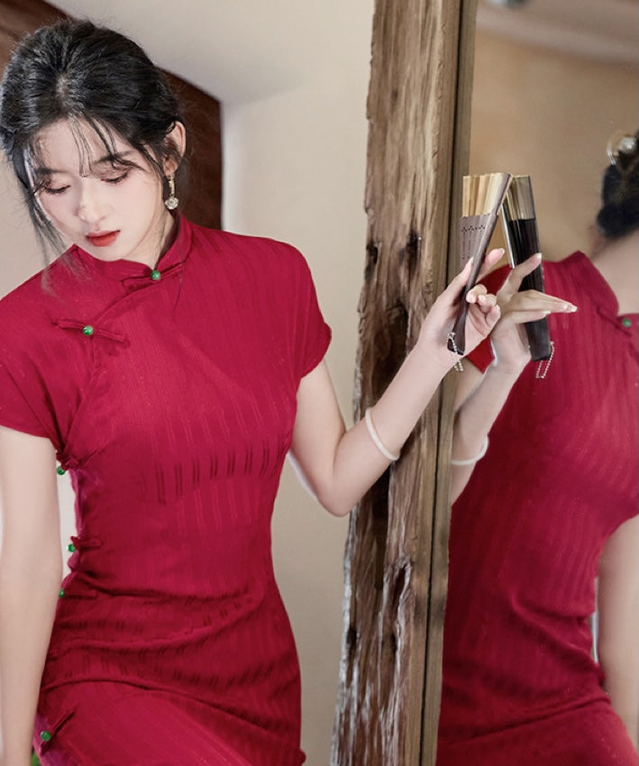 Jadey Red Cheongsam